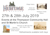 heritage weekend