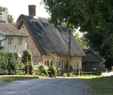 A thatch cottage